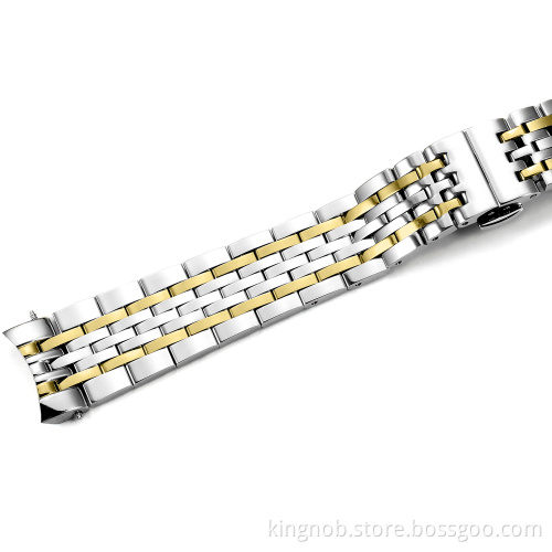Solid Stainless Steel Bracelet Metal Strap For 19mm Tissot Le Locle Bracelet Watch Band